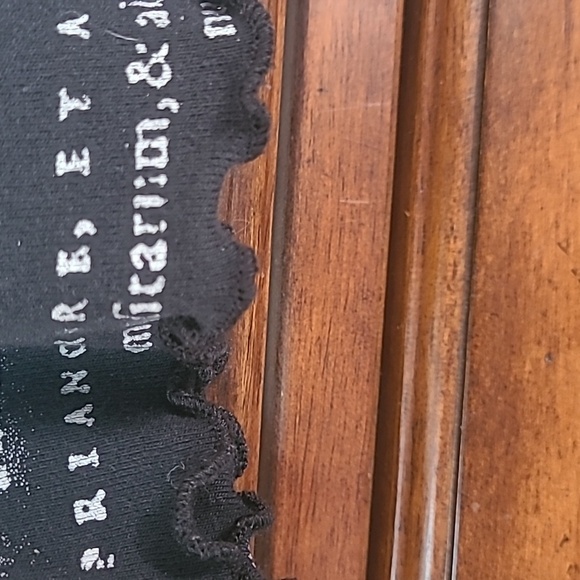 Cactus Black Italy V neck 3/4 sleeve T Size XL - Picture 6 of 7